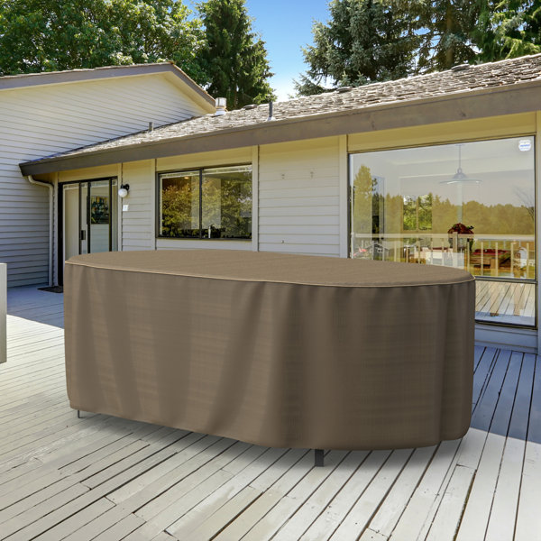 Arlmont & Co. Oval Patio Table Cover Wayfair